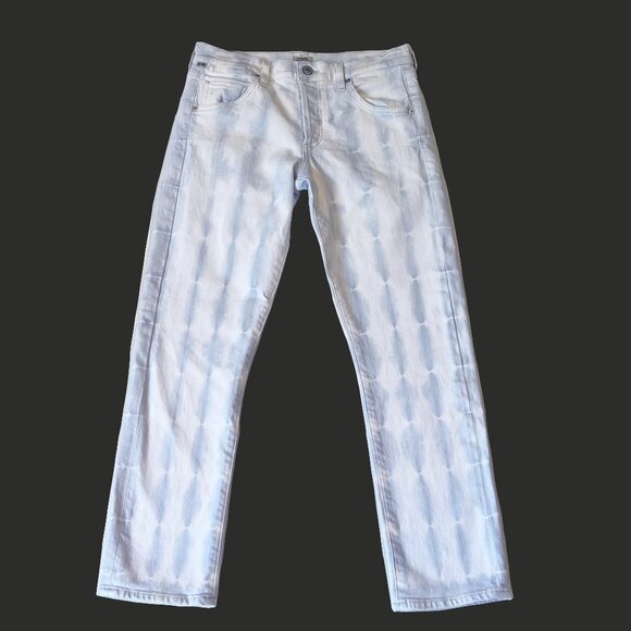 Citizens of Humanity Premium Vtg Emerson Slim Boyfriend Cloud Tie Dye Jeans 25 - Picture 1 of 10